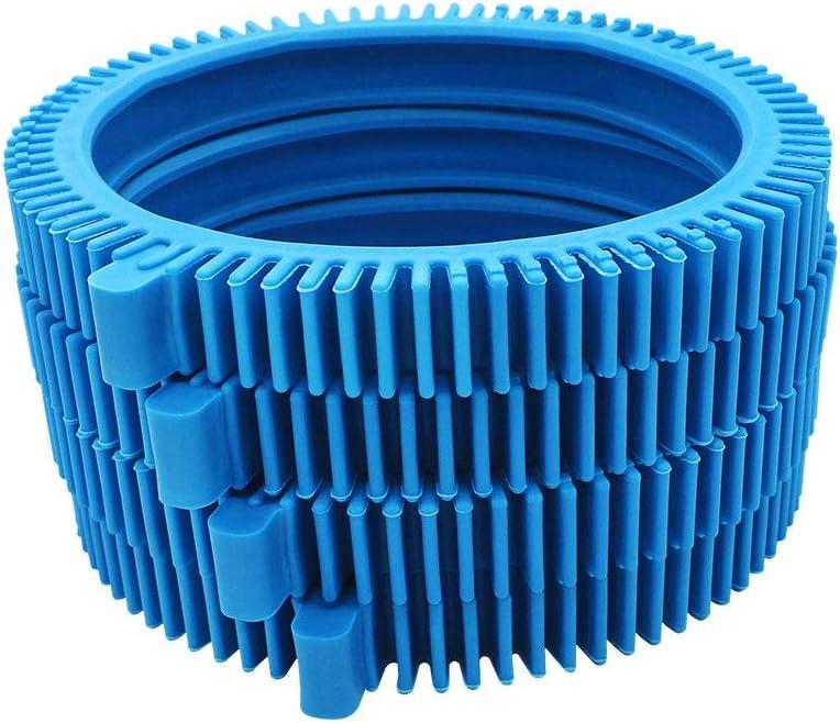 AMI PARTS 896584000-143 Pool Cleaner Front Tire with Humps for Concrete Pools Fits for Poolvergnuegen Cleaners, 4 Pack