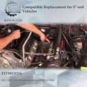 615-375 Engine Upper Intake Manifold w/Gaskets Compatible with 2007 2008 E-150 E-250 F'150 Lobo 4.6L V8 Replace# 7L3Z-9424-F 019495456162