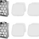 Colorfullife LA502, LA322, LA702 Filters for Shark LA502, LA322, LA301, LA300, LA455, LA702, LA360 Rotator Lift-Away ADV DuoClean PowerFins Upright Vacuum (Not fit UV850 UV900 vacuum)