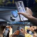 Hensinple Magnetic for OnePlus 15R Case, with OnePlus 15R Screen Protector, [Compatible with MagSafe] Translucent Matte Shockproof Military Grade Protection Cover Phone Case for OnePlus 15R 5G(Black)