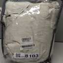 100% Blackout Thermal Curtains 84 Length 2 Panels Set for Bedroom, Linen Windows Pinch Pleated Drapes with Hooks for Track 7ft Modern Rustic Living Room Darkening Curtains 84 Inches Long Off White