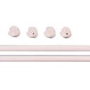 Easy Track Rr1036 Wardrobe Rod/End, 35", White