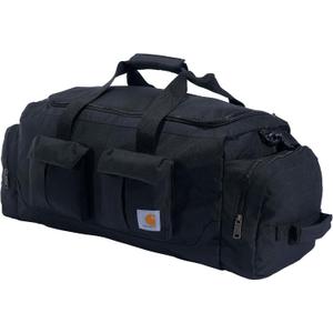 Carhartt 40L Utility Duffel, Heavy-Duty Gear Bag for Jobsite, Gym, & Travel, Duffel Bag (Black)