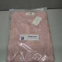 TOUSYEA Sleep Shirts for Women Button Down Shirts Long Sleeve Sleepwear Swimsuit Cover Ups Soft Pajama Tops (Pink, XXL)