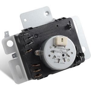 WPW10436303 W10436303 Dryer Timer Compatible with Whirlpool, Maytag, Amana, WED4616FW0, WED4850HW0, 4KWED5700JW0, OEM 230V Dryer Timer Replacement for 418-618-20-B5, PS11754717, 60Hz, 