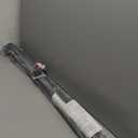 Reinforced 42" Extra Tall Pet Gate 55" Wide Retractable Baby Gate with Support Rods - Retractable Dog Gate Indoor/Outdoor Retractable Gate, Bottom Anti-Escape Tall Dog Gates for Doorways, Black