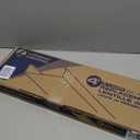 KastLite DSB48 2 Bulb Wraparound Ceiling Light Lithonia Lens Replacement, 48" Prismatic Acrylic Overhead LED/Lamp Fixture Cover - 4' Flat Kitchen Garage Office & Classroom Lights Diffuser