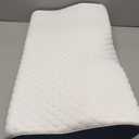 Derila Cervical Queen Size Pillow for Sleeping - Support Pillow for Side, Back, Stomach Sleepers - Contour Best Bed Pillows for Sleeping (1 Pillow | White)