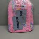 AGSDON 3PCS Mermaid Backpack for Girls, 16" Kids Backpacks Water Resistant with Lunch Box, Bookbag for Elementary Preschool (Fish Uni Rainbow)