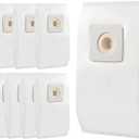 8 Pack Style 7 HEPA Vacuum Bags Compatible with Bissell Upright Vacuums: PowerForce 1739 3522 3525 71Y7, PowerGlide 3545, Plus 3350 3550 3553, Lift-Off 3554, Powertrak 6592 Series Vacuum, Part#32120