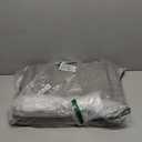 Sorbus Storage Bins with Metal Frame - Stackable & Foldable Clothes Organizer Bags - Oxford Fabric Storage Containers with Large Clear Window & Carry Handles Organization for Bedding Linen & Clothing (3 Pack, Gray)