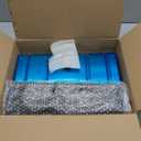 Snow Shovel with Metal Strip, Heavy Duty 16 Wide Aluminum Metal Snow Shovel Pusher for Driveway,Lightweight Emergency Car Snow Shovels for Walkway,Decking,Deck, Driveway