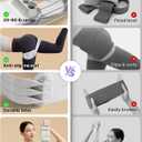 YOTTOY Adjustable Resistance Band Set,2060 lbs with 6 Latex Bands,Exercise Bands for Home Gym, Workout Bands for Legs & Glutes, Elastic Bands for Exercise, Stretch Bands for Fitness Training (Grey)