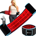Lifepro Red Light Therapy Belt – 660nm 850nm Infrared Heating Pad for Body Pain