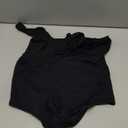 MISSJOY Women's Square Neck Sleeveless Slimming Going Out Tank Tops Bodysuits Clubwear (1-black)