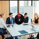 3 x Status Spinner Privacy Signs: 6-in-1 Options - Do Not Disturb, In A Meeting, Gone For Today, Out Of Office, Available, Back Soon - For Office and Home Use