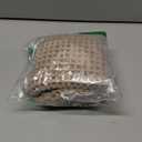 Microfiber Waffle Hand Towels, 2 Pieces, Soft, Absorbent, Fast Drying, Lint Free 430 GSM (Beige)