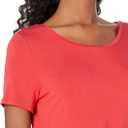 Amazon Essentials Women's Short-Sleeve Scoopneck Tunic, Pack of 2 (XS)