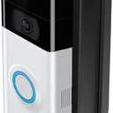 Adjustable 30 to 55 Degree Doorbell Angle Mount Compatible with Video Doorbell 4/3/3Plus/2/ (2020 Release)/ Battery Doorbell Plus, Camera Mount Holder Bracket Wedge Kit for Apartment