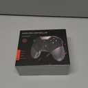 Bluetooth Controller for Switch/PC/iPhone/Android/Apple Arcade MFi Games/TV/Steam, Hall Effect Joysticks Wireless Game Controller Gamepad with/Phone Clip/Lock Speed/Macro/6-Axis Gyro/Dual Motors/Turbo (Black)