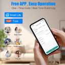 Smart Lock, 4-in-1 Keyless Entry Door Lock for Front Door, 6 Digital Code Door Lock with Keypad, Bluetooth Smart Deadbolt, App Control