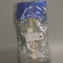 Rsstarxi 12 Pack Happy Birthday Party Decorations, Birthday Sign Centerpiece Sticks Double Sided Glitter Blue Table Toppers Decorations for Baby Shower Anniversary Party Decors Favors