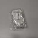 Briartw 12pcs Clear Plastic 3D Shaker Covers with Cutting Dies for Shaker Card Making,0.32" Height Number 8 Shaker Blisters Can Fill Glitter,Confetti for Birthdays,Anniversaries,Holiday Wishes