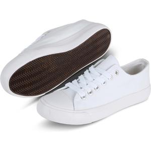 Canvas Shoes for Women Casual Low Top Women's Fashion Sneakers for Women, 9