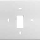 Thermostats Wall Plate T119 Fits For PRO1 IAQ Thermostats, Universal Thermostat Wall Plate White 1 Pack