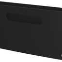 Loukin Magnetic File Holder - Vertical Wall Mount Organizer for Whiteboard, Refrigerator, Office Wall, Documents, Letters (Black)