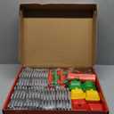 Einailvk Train Set for Toddlers 2-4, Christmas Train Set for Around The Tree, Electric Toddler Toys with Music, Light, Track, Puppet, Barn, Birthday for 1 2 3 4 Years Old Baby Boy Girl