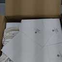 BagDream Gift Bags 100Pcs 5.25x3x8 Small Kraft Paper Gift Bags with Handles Bulk, White Paper Sacks for Wedding Birthday Party favor, Retail, Merchandise, Small Grocery