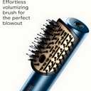 Infiniti PRO CONAIR DigitalAIRE Hair Dryer Drying Wand, Straightener and Styler, Ionic All-in-One Digital Motor Blow Dryer, Includes 3 High-Performance Attachments, Dark Blue