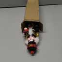 Taotenish Christmas Nutcracker Ornaments Wooden Nutcracker Figures Soldier Puppet Toy for Xmas Tree Hanging Decorations