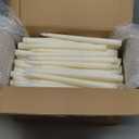 Retisee 220 Pcs 11 Inch Flameless Taper Candles LED Candles Bulk Battery Operated Taper Candle Flickering LED Candlesticks for Halloween Christmas Birthday Wedding Party Decor (Classic Style,Ivory)