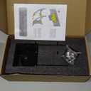 License Plate Holder Compatible with Tesla Model 3/Y(2017-2023), No Drill No Adhesives Front License Plate Bracket Mounting Kit with Anti-Theft Lock Design