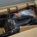 SENIX 40V 17" Electric Lawn Mower, Battery Powered Cordless Lawnmower, 2-in-1 Brushless Walk-Behind Push Mowers, 6 Heights Adjustment, cortadora de pasto, Includes 2x5Ah Batteries & Charger, LPPX2-M5