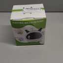 Balloon Pump Electric, Portable Balloons Inflator Air Pump Dual Nozzle, 110V Small Electric Balloons Blower Machine Corded, 600W for Latex Foil Balloon Arch Garland Party Decorations Supplies (Light Purple)