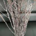 Decorative Birch Branches, 23 Inch Brich Stems for Wedding Decor,Dried Twigs for Christmas Decor (Snowflake Implant)