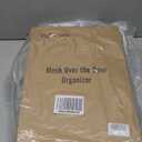 Over the Door Organizer, 8-Tier Pantry Organizer with Fully Enclosed Mesh Baskets, Heavy-Duty Metal Hanging Spice Rack for Kitchen Bathroom Laundry Room, 2-in-1 Wall Mount or Door Mount, White