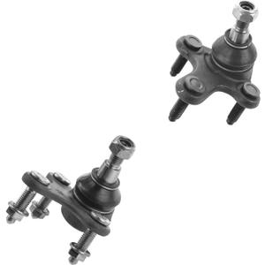 TRQ Front Lower Ball Joint Set Compatible with 06-18 Audi 06-21 Volkswagen