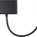 Monoprice 2-Port DisplayPort 1.2 to HDMI Multi-Stream Transport (MST) Hub, 4K@30Hz for 2 Displays, 21.6 Gbps Bandwidth, 11.8 Inch Cable, Black