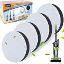 KEEPOW NEU100 Vacuum Filters for Eureka Airspeed Compact Bagless Upright Vacuum Cleaner NEU100, NEU10AE4, NEU10AE5, NEU10AE2, NEU102 Series, Part #E0106 (4 Pack)