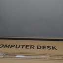 Coleshome 71 Inch Computer Desk with USB Ports, Large Office Desk, Long Study Student Writing Desk, Rustic Brown