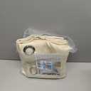 YoungsTex Short 100% Blackout Curtains for Bedroom 54 Inch Length, Room Darkening Thermal Insulated Drapes with Grommet Privacy with Double Layer for Living Room, Champagne, 2 Panels, 42 X 54 Inch