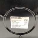 6-Quart Cook & Carry Oval Manual Portable Slow Cooker, Red (Pack of 1) 