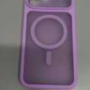 TOCOL for iPhone 17 Pro Max Case, Compatible with Magsafe Charger, Full Camera Protection, Translucent Matte for iPhone 17 Pro Max Phone Case 6.9 inch (Light Purple)