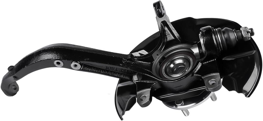 698-446 Front Right Steering Knuckle & Wheel Hub Bearing Assembly Replacement for Honda Accord 2008-2012 Acura TSX 2009-2014# LK052