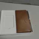 TUCCH Case Wallet for Galaxy S26 5G, Kickstand [RFID Blocking] 3 Card Slot Magnetic PU Leather Protective Flip Cover with [TPU Shockproof Interior Case] Compatible with Galaxy S26 6.3" 2026, Brown