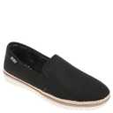 Skechers Women's Flexpadrille Lo Ballet Flat, Black, 9.5